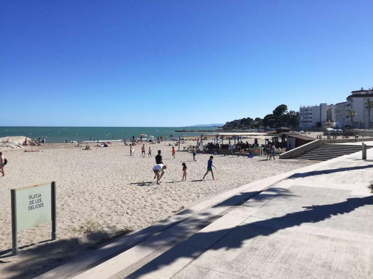 Atico Primer Linea De Mar Con Piscina En Ebrehogar Sant Carlos de la Ràpita 외부 사진