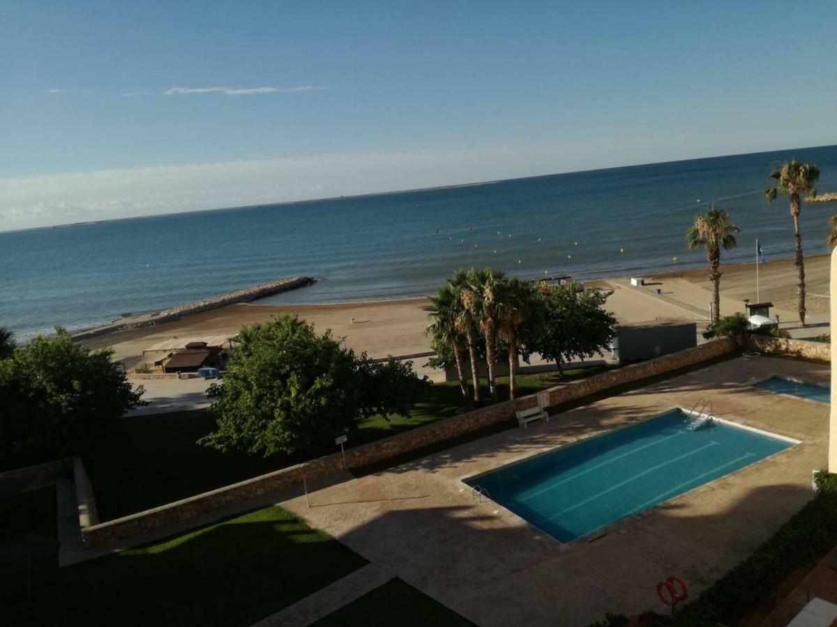 Atico Primer Linea De Mar Con Piscina En Ebrehogar Sant Carlos de la Ràpita 외부 사진